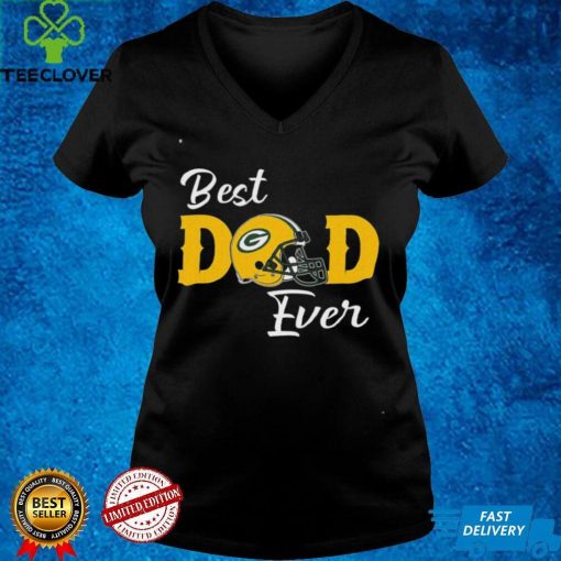 Best Dad Ever NFL Shirt, Green Bay Packers NFL Logo Team Shirt,NFL Dad Shirt