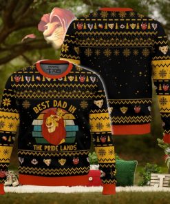 Best Dad In The Pride Lands The Lion King Ugly Sweater