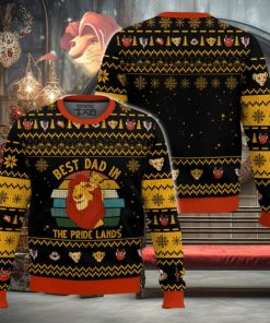 Best Dad In The Pride Lands The Lion King Ugly Sweater