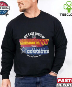 Best Dallas Cowboys Vs Washington Commanders 2024 Nfc East Rivalry Shirt