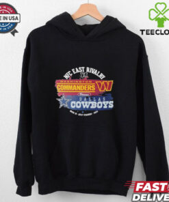 Best Dallas Cowboys Vs Washington Commanders 2024 Nfc East Rivalry Shirt