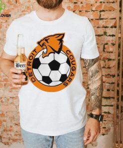 Best Detroit Cougars Soccer Vintage Logo T shirt