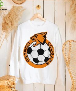 Best Detroit Cougars Soccer Vintage Logo T hoodie, sweater, longsleeve, shirt v-neck, t-shirt