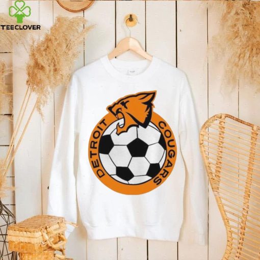 Best Detroit Cougars Soccer Vintage Logo T hoodie, sweater, longsleeve, shirt v-neck, t-shirt