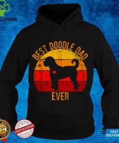 Best Doodle Dad Ever Vintage Retro Shirt