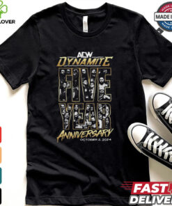 Best Dynamite 5 year anniversary shirt