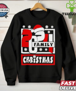 Best Family Christmas 2024 T-shirt festive design celebrating family and the holiday season