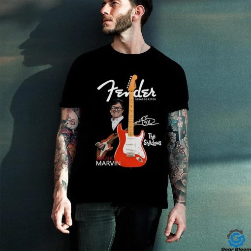 Best Fender stratocaster Hank Marvin the shadows signature 2024 T Shirt and Hoodie