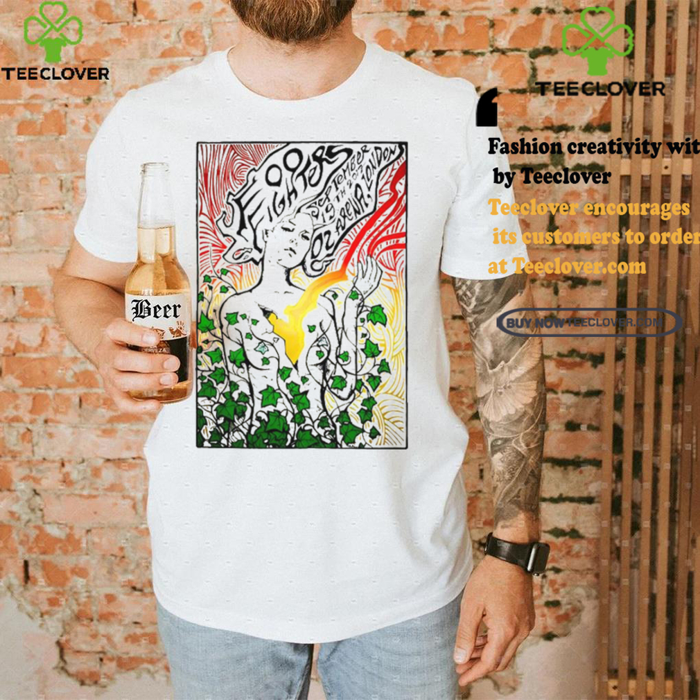 Best Foo fighters concrete tour london o2 arena 2017 poster shirt Best Foo fighters concrete tour london o2 arena 2017 poster shirt