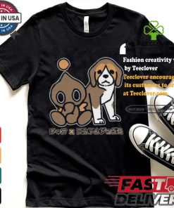 Best Friends Chocola Chao And Dog T shirt