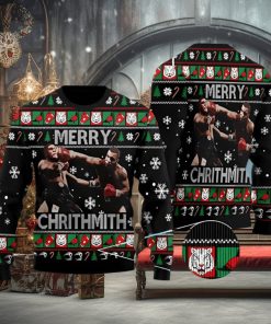 Best Gift 2023 Mike Tyson Ugly Christmas Sweater