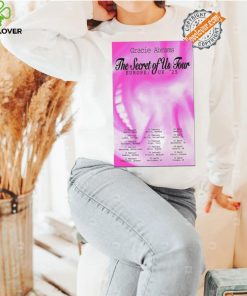 Best Gracie abrams the secret of us tour europe uk ’25 shirt