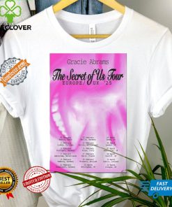 Best Gracie abrams the secret of us tour europe uk ’25 shirt