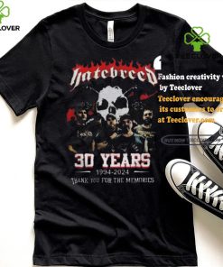Best Hatebreed 30 years 1994 2024 thank you for the memories shirt
