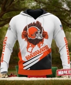 Best Hoodie 3D For Men Cleveland Browns Graphic Gift