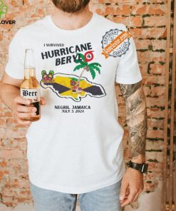 Best I survived hurricane beryl jamaica vacation shirt