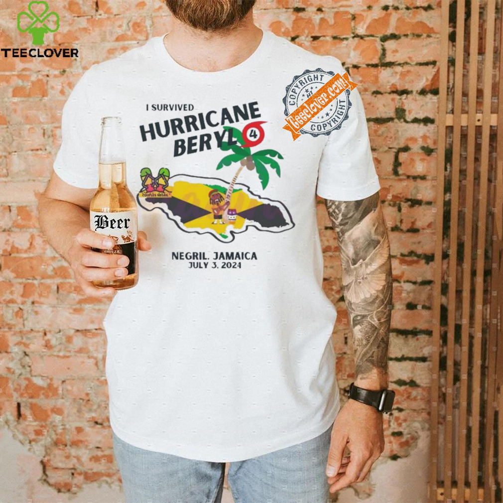 Best I survived hurricane beryl jamaica vacation shirt Best I survived hurricane beryl jamaica vacation shirt