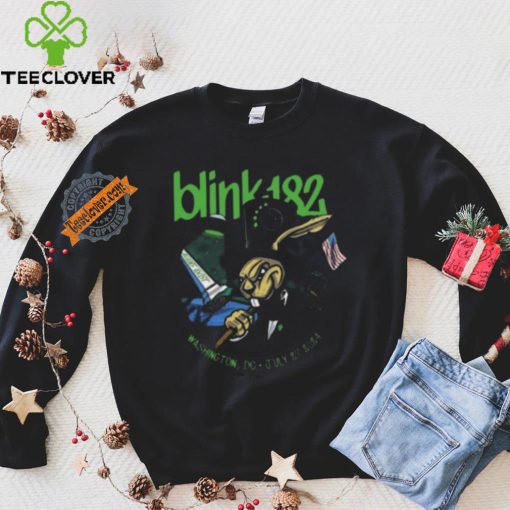 Best July 27 2024 Blink 182 Band Tour Live At Washington DC Concert Shirt