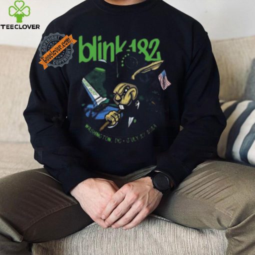 Best July 27 2024 Blink 182 Band Tour Live At Washington DC Concert Shirt