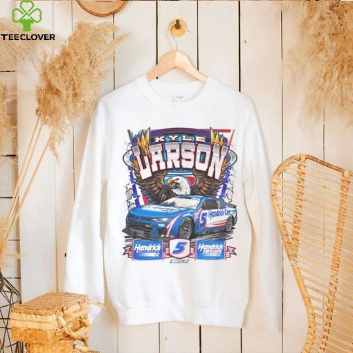 Best Kyle Larson #5 HendrickCars Nascar eagle car race hoodie, sweater, longsleeve, shirt v-neck, t-shirt