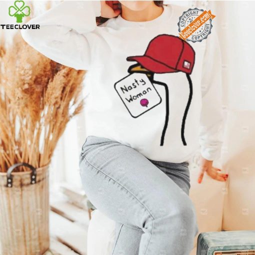 Best Little Portrait Goose Red Hat Nasty Woman for Kamala Harris T Shirt