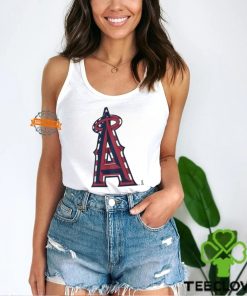 Best Los Angeles Angels A logo x Flag of the United States shirt