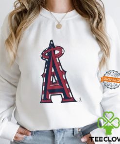 Best Los Angeles Angels A logo x Flag of the United States shirt 1 Best Los Angeles Angels A logo x Flag of the United States shirt