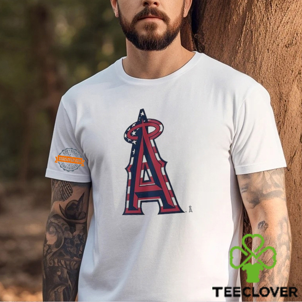 Best Los Angeles Angels A logo x Flag of the United States shirt Best Los Angeles Angels A logo x Flag of the United States shirt