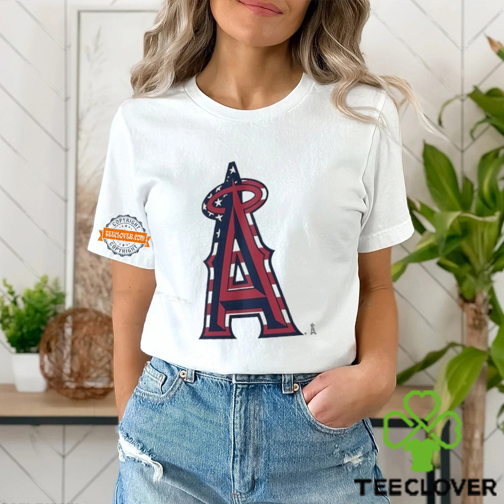 Best Los Angeles Angels A logo x Flag of the United States shirt Best Los Angeles Angels A logo x Flag of the United States shirt