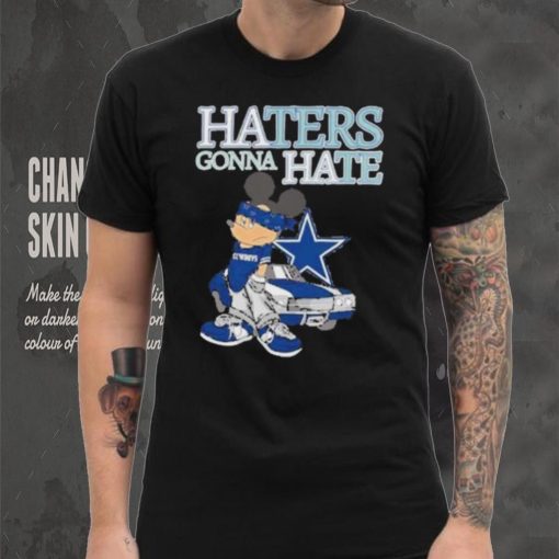 Best Mickey Mouse Dallas Cowboys haters gonna hate hoodie, sweater, longsleeve, shirt v-neck, t-shirt