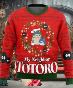 Best Neighbor Totoro Ugly Sweater Christmas Style Gift For Men And Women