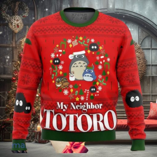 Best Neighbor Totoro Ugly Sweater Christmas Style Gift For Men And Women