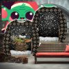 Christmas Patchwork Fabric Seamless Pattern Ugly Christmas Sweater Funny Gift For Men And Women Family Holidays