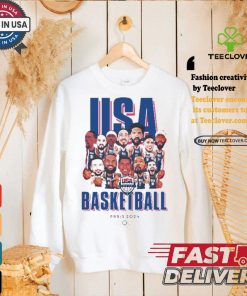 Best Paris 2024 olympics usa basketball shirt