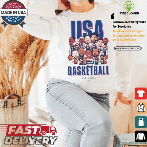 Best Paris 2024 olympics usa basketball shirt