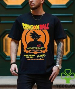 Best Rip Akira Toriyama 1955 2024 Dragon Ball Thank You For The Memories Signatures T shirt