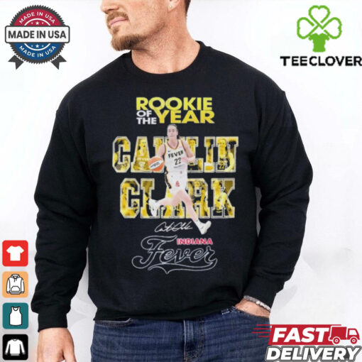 Best Rookie of the year caitlin clark indiana fever hoodie, sweater, longsleeve, shirt v-neck, t-shirt