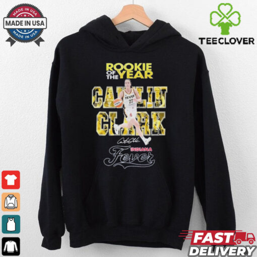 Best Rookie of the year caitlin clark indiana fever hoodie, sweater, longsleeve, shirt v-neck, t-shirt