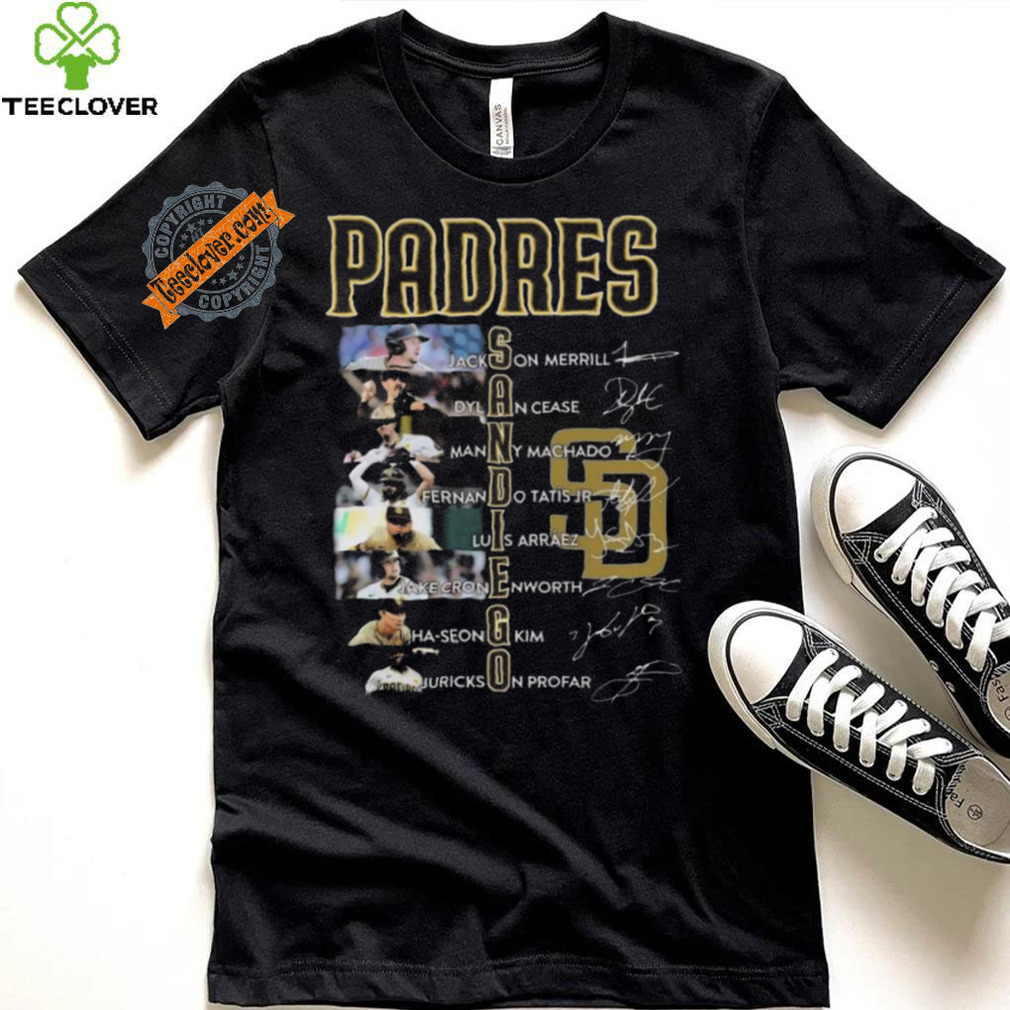 Best San diego padres all stars squad proud signatures 2024 shirt Best San diego padres all stars squad proud signatures 2024 shirt