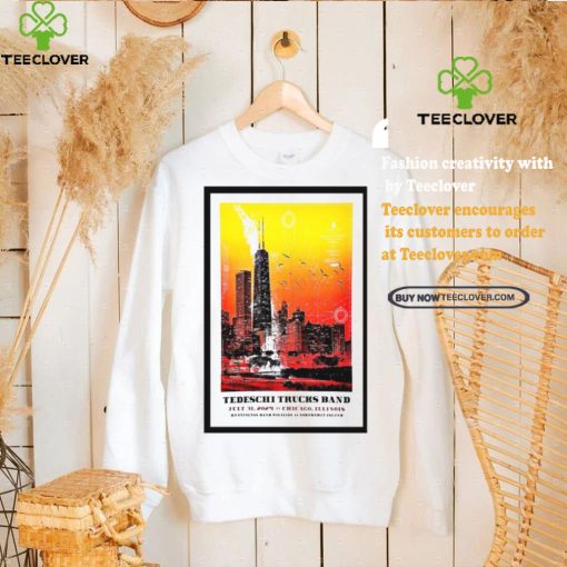 Best Tedeschi trucks band july 31 2024 chicago il poster hoodie, sweater, longsleeve, shirt v-neck, t-shirt