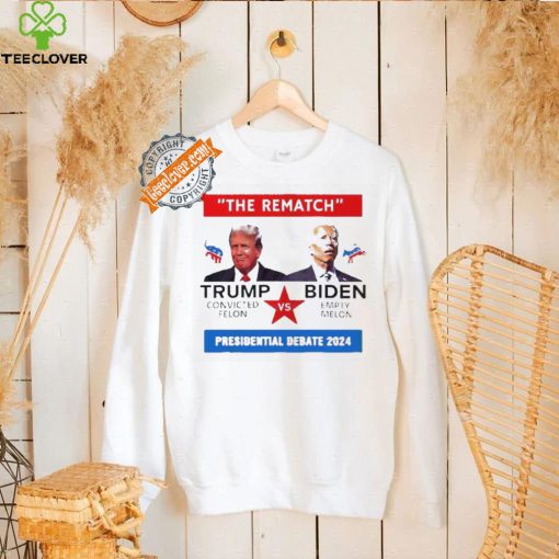 Best The Rematch Donald Trump vs Joe Biden Presidential Debate 2024 T Shirt