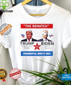 Best The Rematch Donald Trump vs Joe Biden Presidential Debate 2024 T Shirt