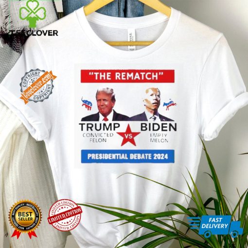 Best The Rematch Donald Trump vs Joe Biden Presidential Debate 2024 T Shirt