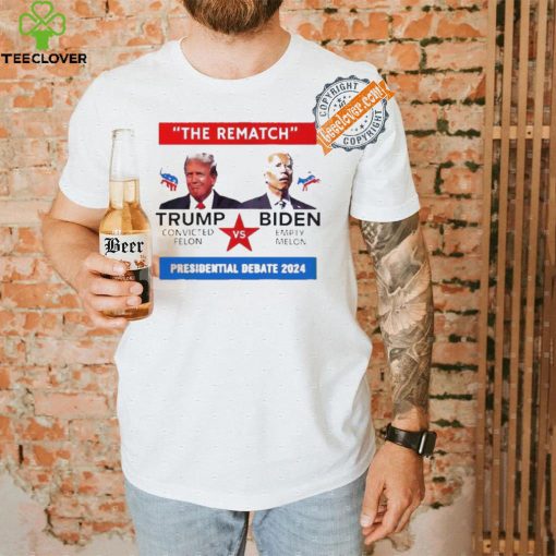 Best The Rematch Donald Trump vs Joe Biden Presidential Debate 2024 T Shirt