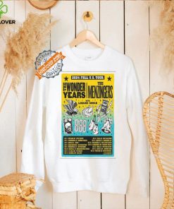 Best The wonder years & the menzingers 2024 fall us tour shirt