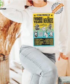 Best The wonder years & the menzingers 2024 fall us tour shirt