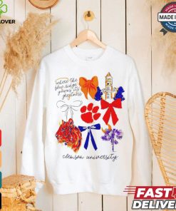 Best University Of Clemson Tigers where the blue ridge yours its greatness Coquette Aesthetic shirt