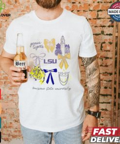 Best University Of Louisiana State geaux Tigers LSU Coquette Aesthetic shirt