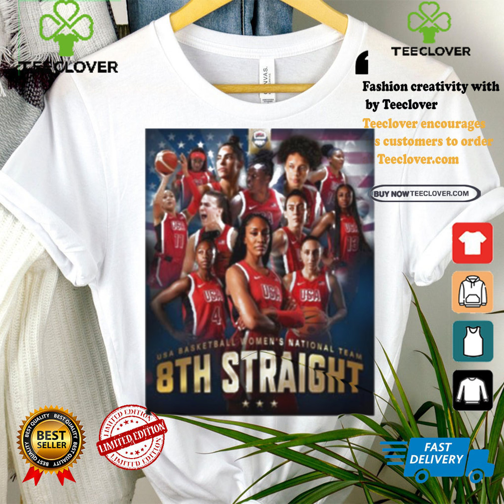 Best Usa Basketball Women’s National Team 8Th Straight Shirt Best Usa Basketball Women’s National Team 8Th Straight Shirt