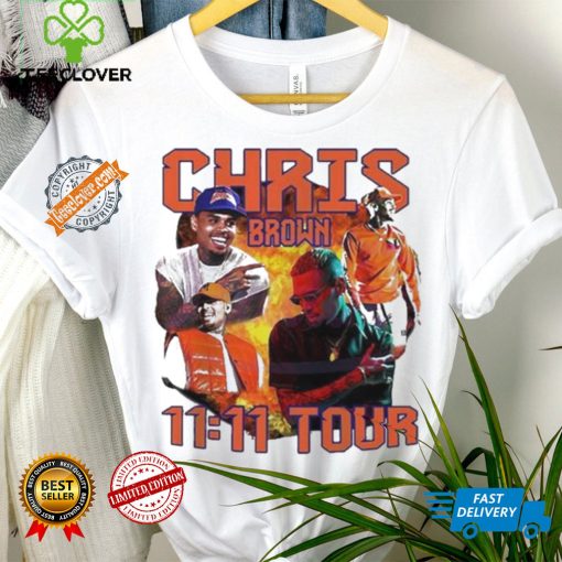 Best Vintage Chris Brown 11 11 Tour T Shirt